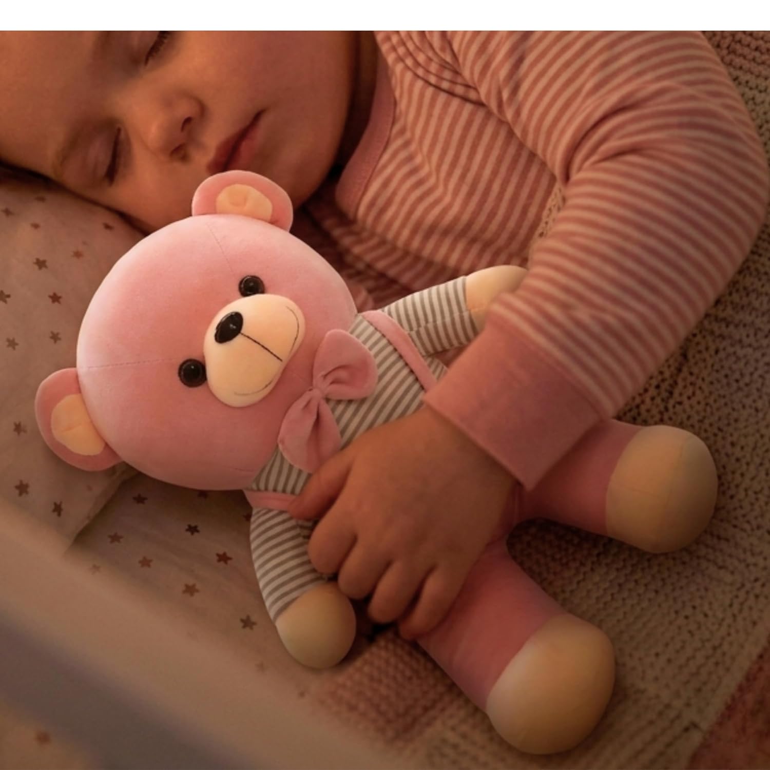 Tickles Cute Teddy with Bow Tie & Cute Outfit Soft Stuffed Plush Toy for Kids