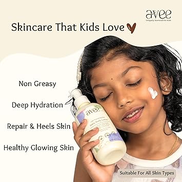 Avee Kids Body Lotion for Dry Skin Soft & Glowing Skin - 200 ml