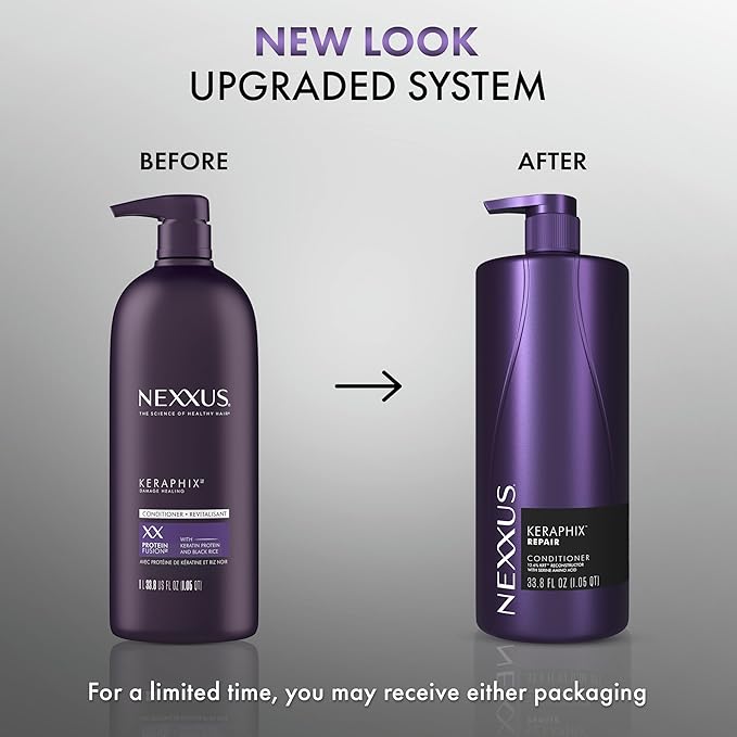 Nexxus Keraphix Conditioner for Damaged Hair 33.8 Ounce - 1000 ml