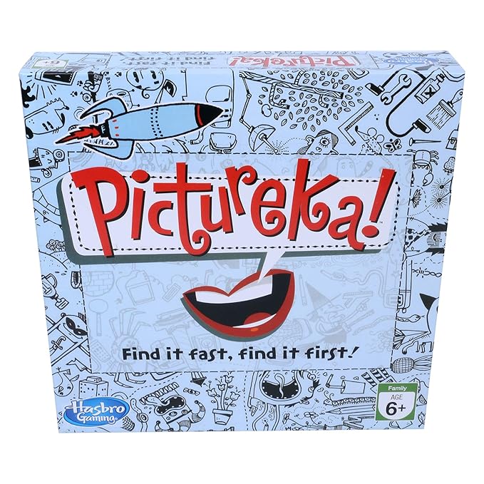 Hasbro Gaming Pictureka Board Game for Family and Kids Multicolor