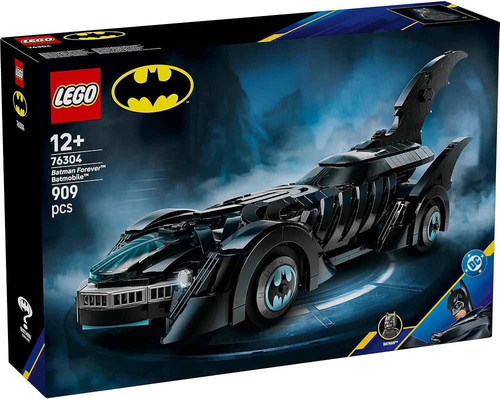 Lego DC Batman: Batman Forever Batmobile Super Hero Toy for Kids 76304 Building Blocks Toys for 12+ Gift for Boys and Girls