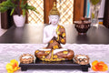 Mariner's Creation Buddha Idol Gautam Buddha showpiece Made of Resin and Marble