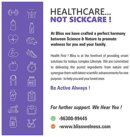 Bliss Welness Male Health Saw Palmetto Extract Veg Tablet