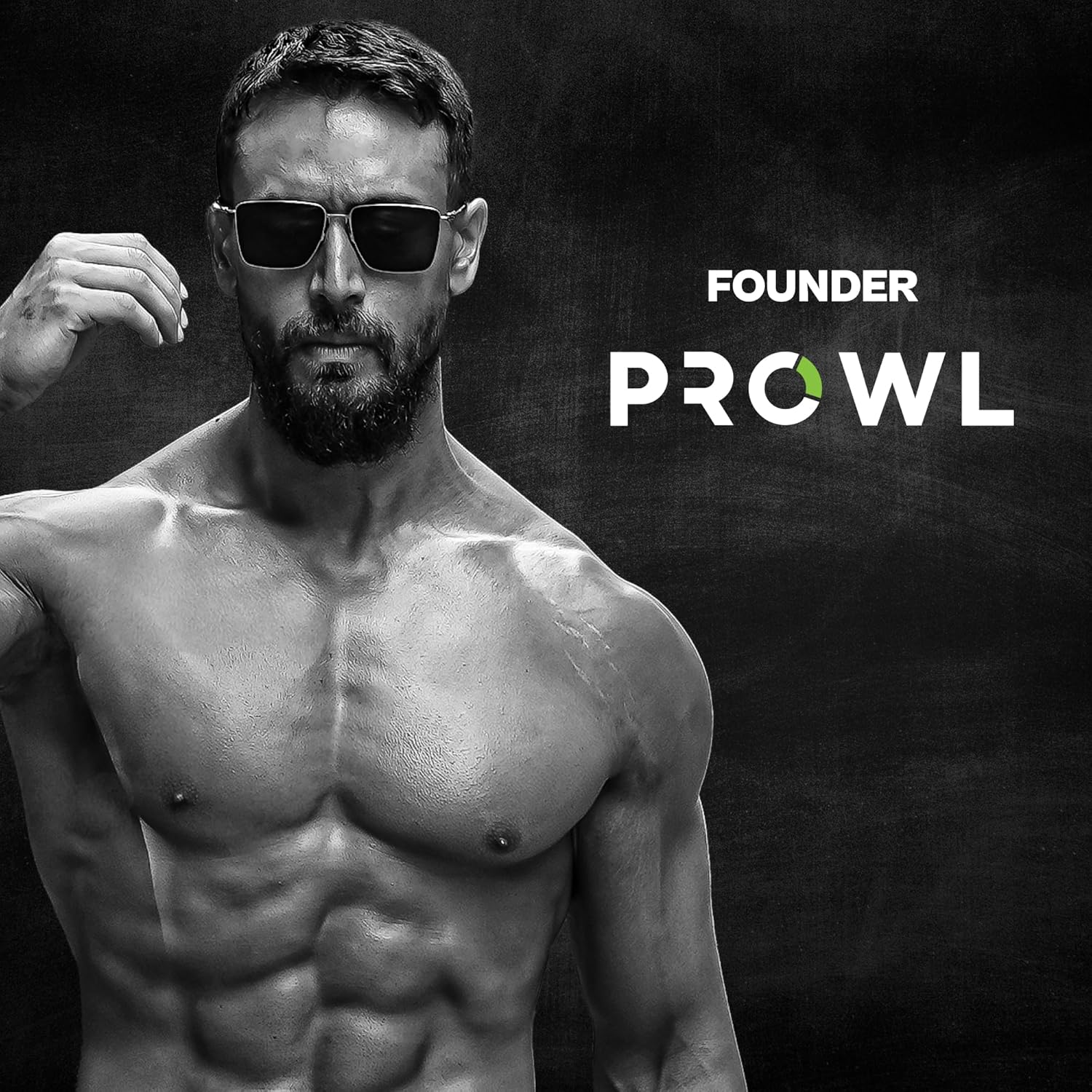 PROWL by Tiger Shroff Brightening and Hydrating Sunscreen SPF 50 PA++++ with Niacinamide for Oily, Dry, Acne Prone Skin for Men Protection | No White Cast Face Sun Screen | Non-Greasy Texture Gel Suncream | Sweet Musk | 50ml