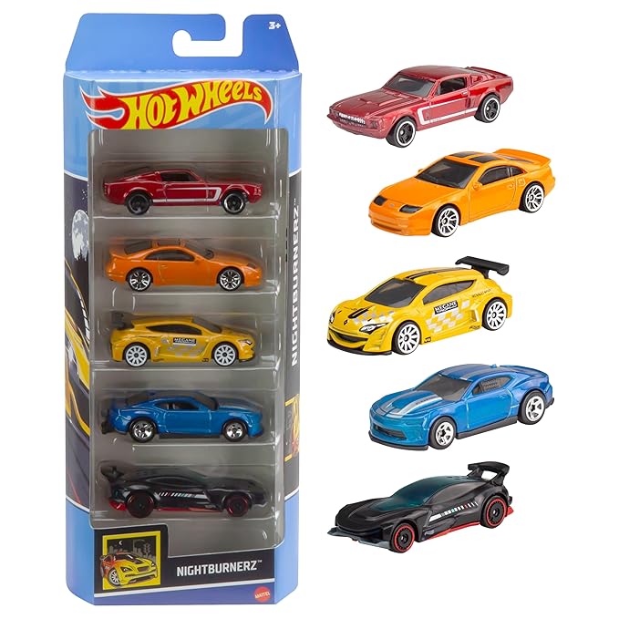 Hot Wheels 64 Scale Vehicles Gift Multi color Design May Vary