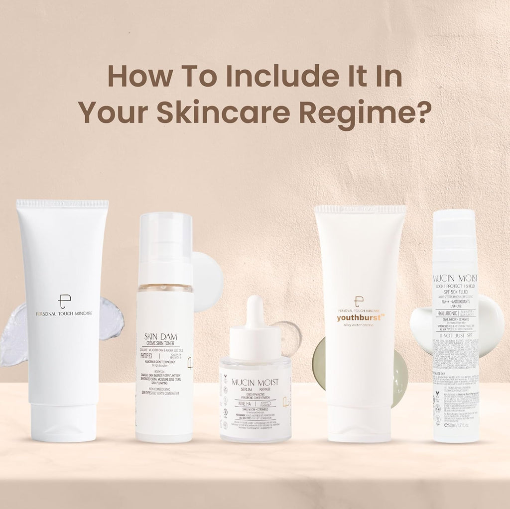 Personal Touch Skindam CrÃ¨me Milky Skin Toner & Mist 2 In 1 | Squalene, Meadowfoam, Argan Seed Oil, Buildable, Weightless, Makeup Friendly | Oily Dry Sensitive Combination | 72 Hours Hydration | 100 ML