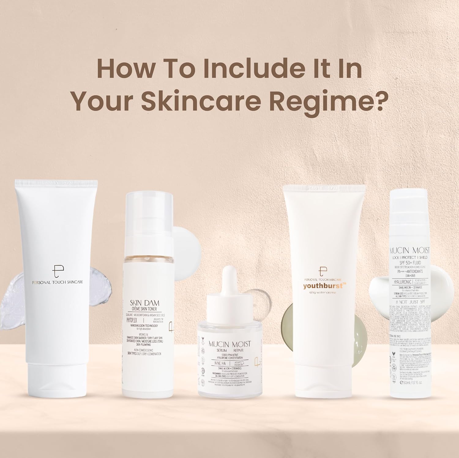 Personal Touch Skindam CrÃ¨me Milky Skin Toner & Mist 2 In 1 | Squalene, Meadowfoam, Argan Seed Oil, Buildable, Weightless, Makeup Friendly | Oily Dry Sensitive Combination | 72 Hours Hydration | 100 ML