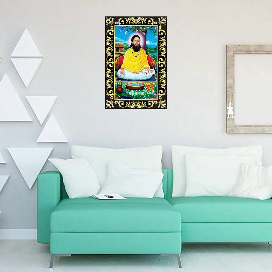 Rangoli MDF Wall Stick Decorative Panel 12x18 Wall Art P-1 Design-13