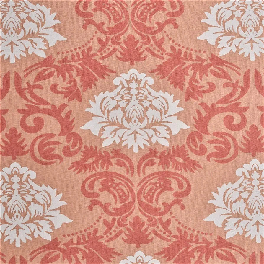 Trance Home Linen Pure Malmal Cotton Multipurpose Baby Dohar 3-Layered Swaddle Blanket Colour Royale Peach Cream Reversible