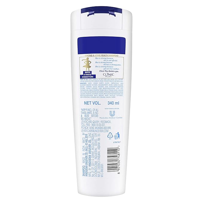 Clinic Plus Strong and Long Health Shampoo - 340 ml