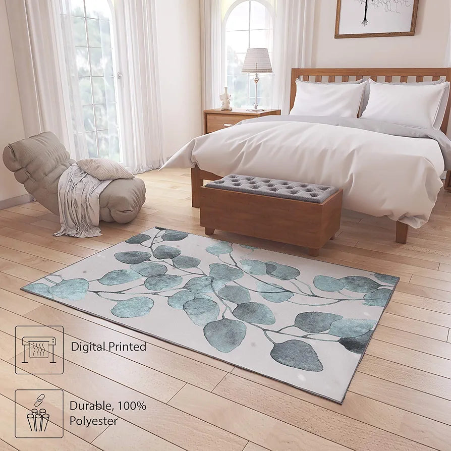 Status Contract 3D Printed Perfect Home Rectangular Rugs Carpet for Living Area Bedroom & Dining Table Rug Floor Carpet with Anti Slip Backing