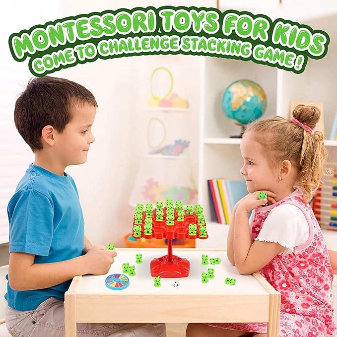 Kidology Frog Balance Tree Frog Balance Counting Toys