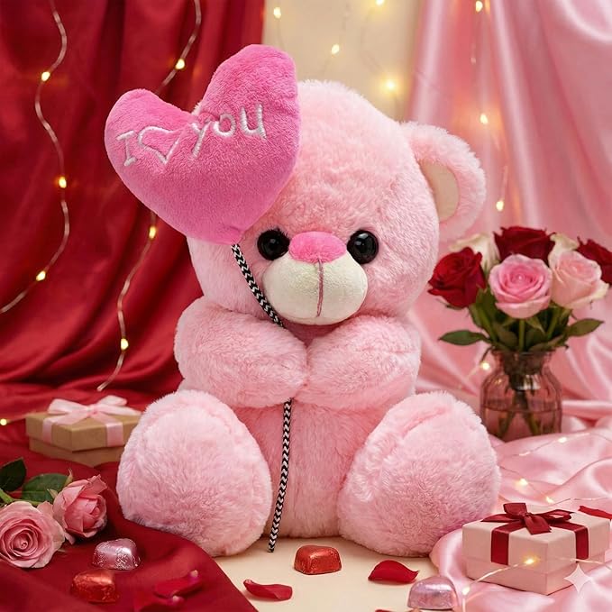 Kidology Cute Huggable Teddy Bear Soft Toy Ultra-Soft