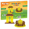 Imagimake Mapology Monuments Of India Sanchi Stupa & India Gate Construction Set  Educational Toy