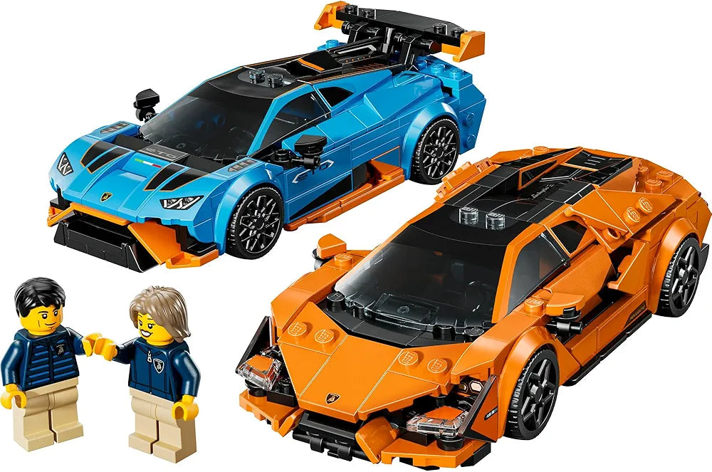 Lego Speed Champions Lamborghini Revuelto & Huracan STO 77238 Building Blocks Toys for 10+ Gift for Boys and Girls
