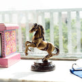 Ecraftindia Brass Horse Tableware Antique Showpiece