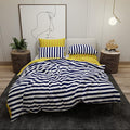 Stoa Paris Vogue Microfibre Comforter for King Size Bed Sets with 4 Pillow Covers Colour Morning Sail Canopée