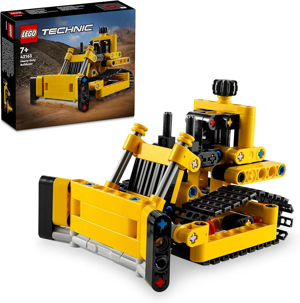 Lego Technic Heavy-Duty Bulldozer Set 42163 Building Blocks Toys for 7+ Gift for Boys and Girls