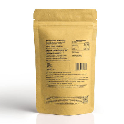 Carmel Organics Safed Musli Root Powder - 100 Grams