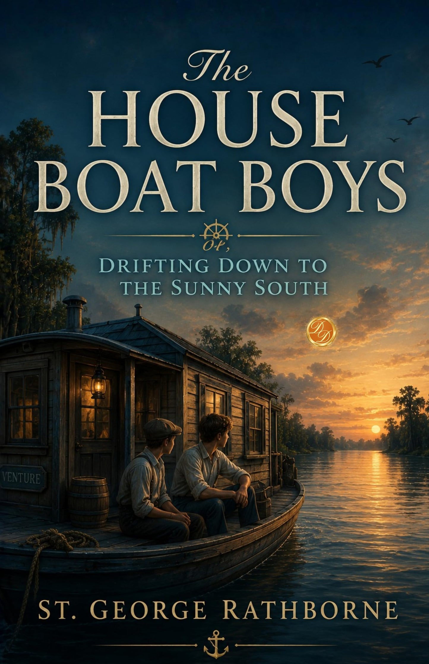 The House Boat Boys or, Drifting Down to the Sunny South - St George Rathborne