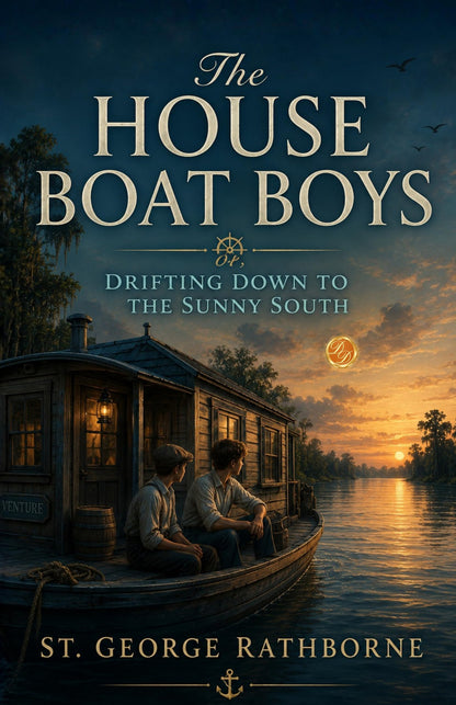 The House Boat Boys or, Drifting Down to the Sunny South - St George Rathborne