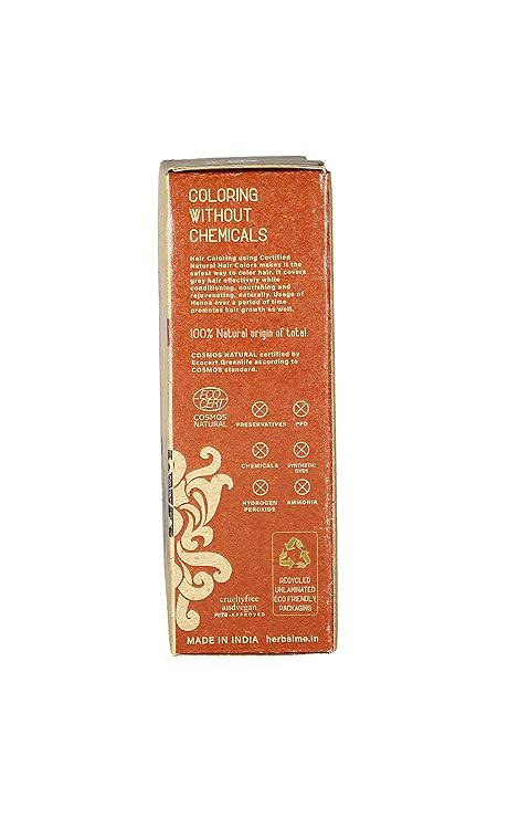 Herbal Me Amla Henna Red Natural Hair Color - 200 gms