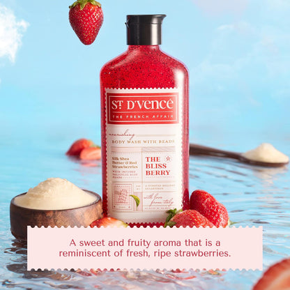 St.Dvence Bliss Berry Salicylic Acid Body Wash - 300 ml