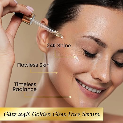 Lio Cosmeds Golden Glow Face Serum for Skin Brightening - 30 ml