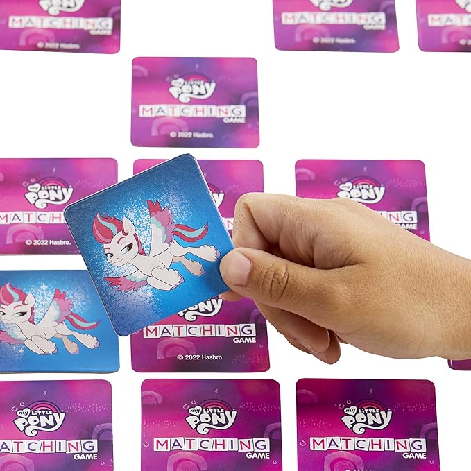 Hasbro Gaming My Little Pony Matching Game for Kids Ages 3 and Up