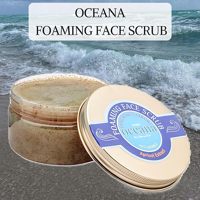 Nyassa Oceana Foaming Face Scrub - 215 Gms