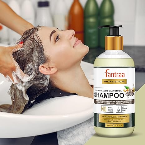 Fantraa Castor Oil Shampoo - 300 ml