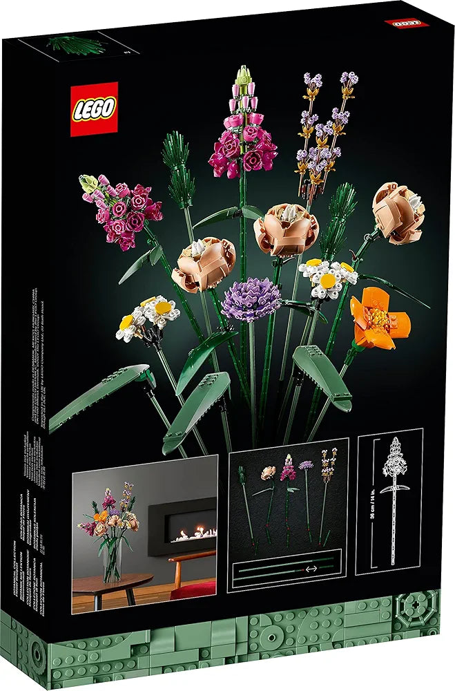 Lego Flower Bouquet 10280 Building Kit A Unique Flower Bouquet Gift and Creative Project for Adults