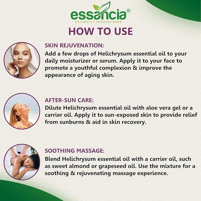 Essancia Helichrysum Essential Oil - 30 ml