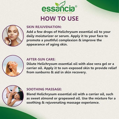 Essancia Helichrysum Essential Oil - 30 ml