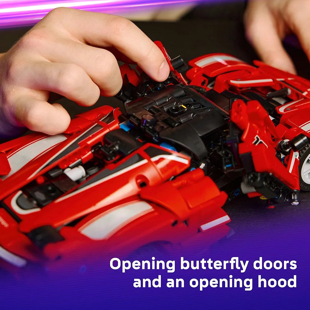 Lego Technic Ferrari FXX K Model Car Kit STEM Building Toy 42212 Building Blocks Toys for 10+ Gift for Boys and Girls