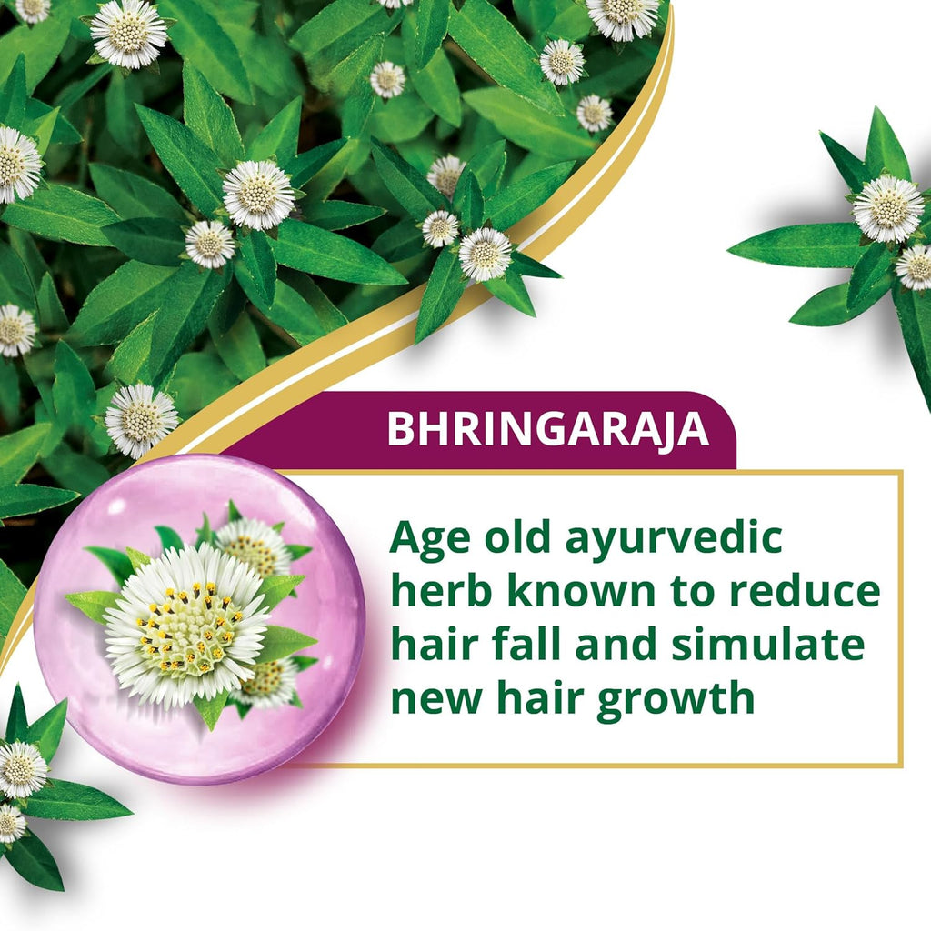 Himalaya Anti-Hair Fall Bhringaraja Shampoo, Reduces Hair Fall, Makes Hair Healthy, With Bhringaraja & Palasha,for men and women, 1000ml
