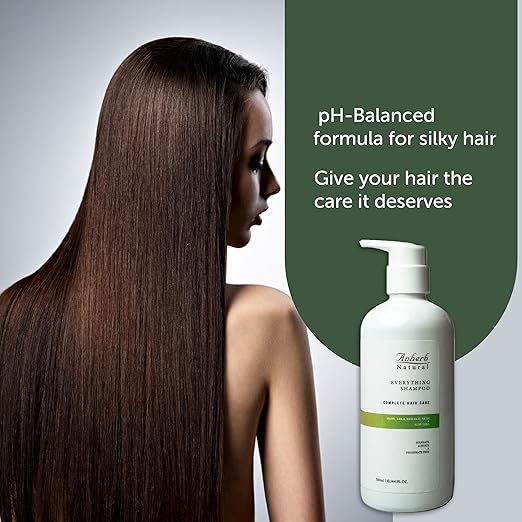 Anherb Natural Everything Shampoo For Ultimate Nourishment + Strength Infusion - 300 ml