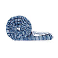 Divine Casa Microfiber 150 GSM Reversible Double Bed Comforter Ultra Soft & Lightweight Blanket Colour Blue Mirage