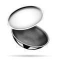 Stahl Artisan Hybrid Triply Non Stick Tasla With Lid | Stainless Steel Kadai/ Tasla for Cooking | Induction & Gas Stove Base | 1.2 L | 18cm