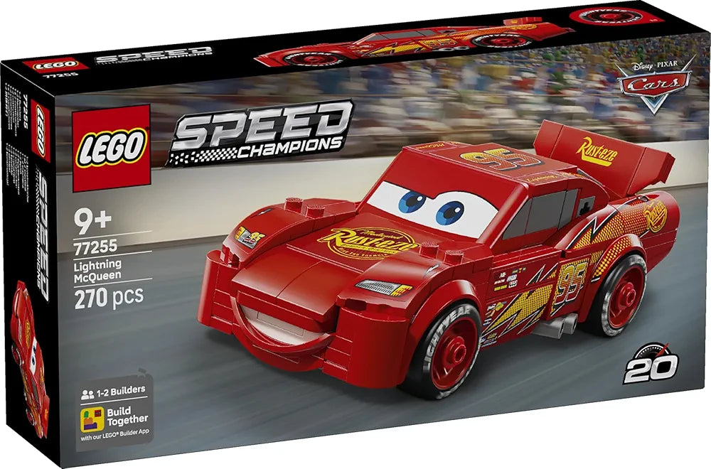 Lego Speed Champions Lightning McQueen from Disney Pixar Cars - Building Set 77255