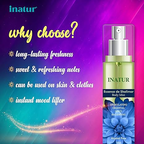 Inatur Essence De' Shalimar Body Mist - 100 ml