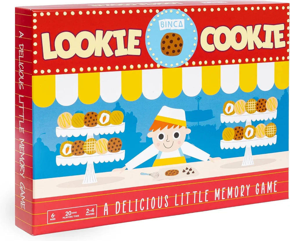 Binca Lookie Cookie - A Memory Card Game for Kids Ages 6 and Up | Fun Memory and Concentration Building Game | Gift to Build Cognitive Skills for Ages 4,5,6