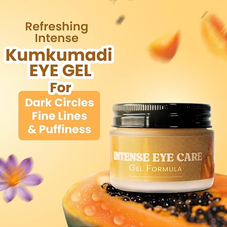 WildOak Organic Kumkumadi Under Eye Gel - 50 gms