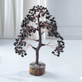 HindCraft Black Tourmaline Crystal Tree Copper Wire 10-12 inch