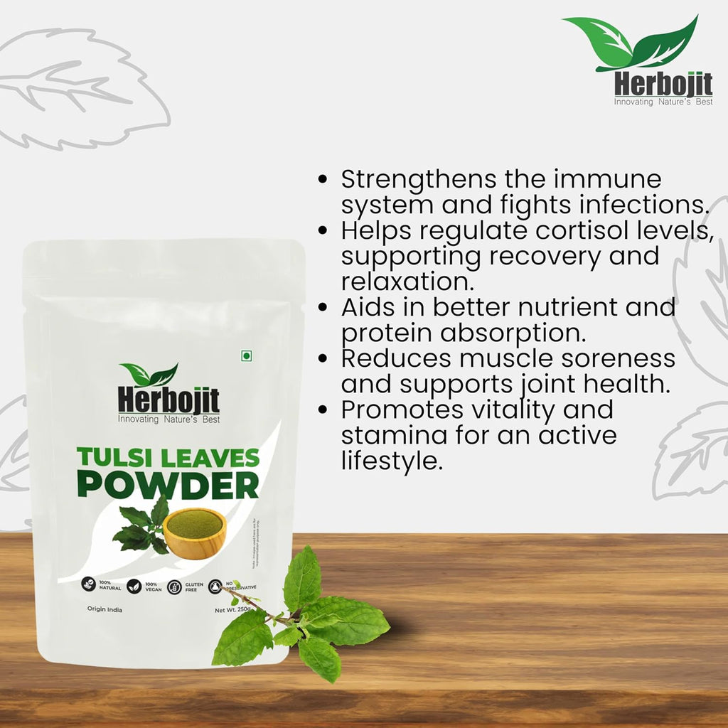 Herbojit Tulsi Leaves Powder - 250 Gms
