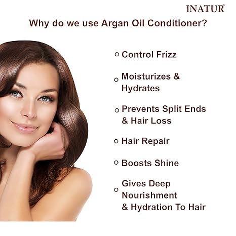 Inatur Argan Oil Hair Conditioner - 200 ml