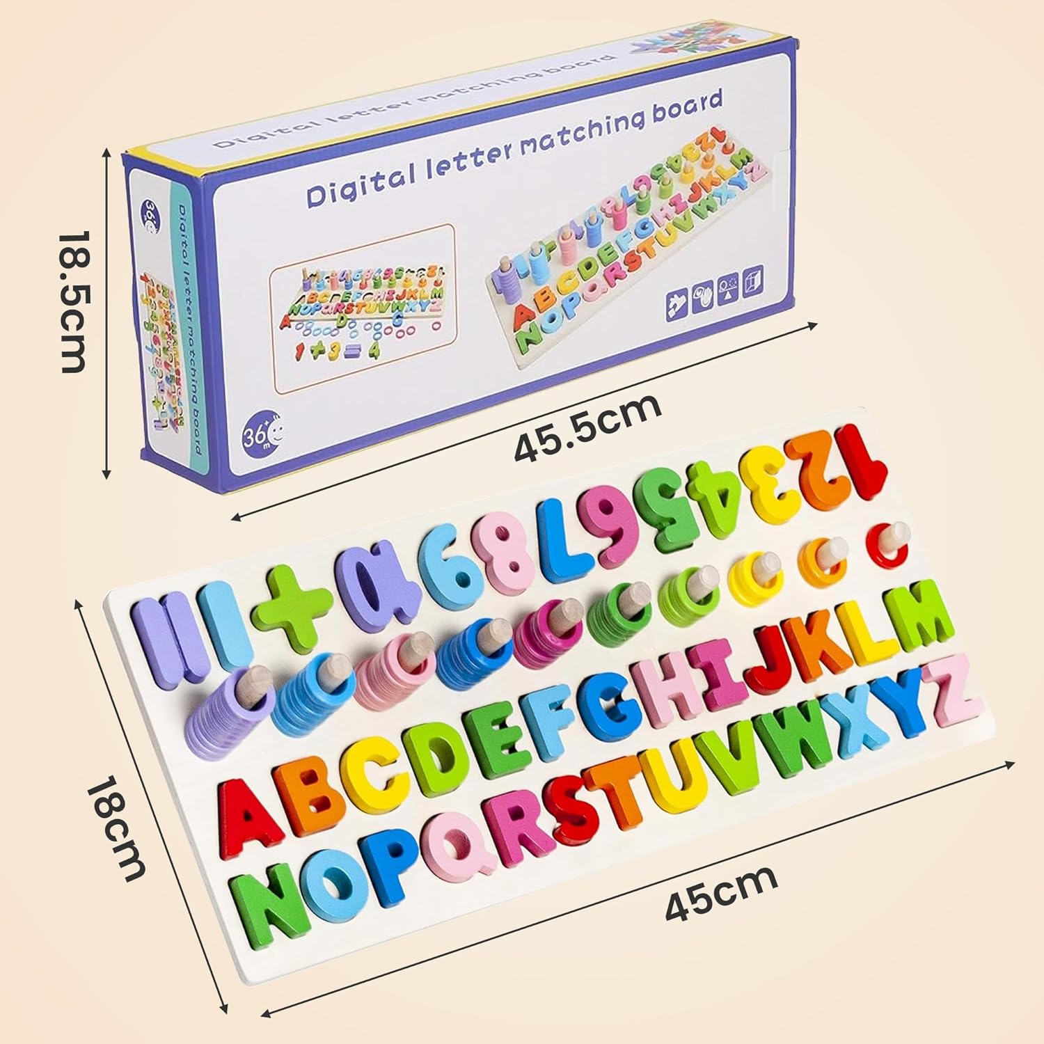 Kidology Digital Letter Matching Board Puzzle