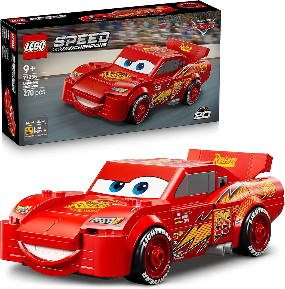 Lego Speed Champions Lightning McQueen from Disney Pixar Cars - Building Set 77255