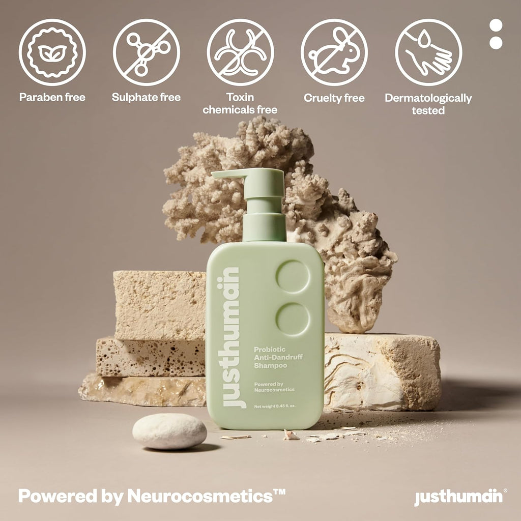 Justhuman Probiotic Anti Dandruff Shampoo - 250 ml