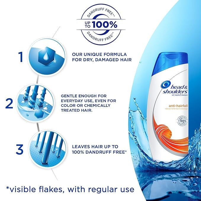 Head & Shoulders Anti Hairfall Shampoo - 72 ml